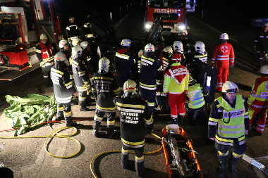Verkehrsunfall Pottenbrunn 15.01.2018 2-min